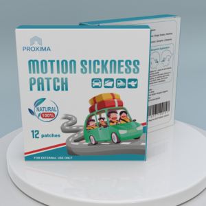 Motion Relief Patch. Stop Travel Nausea Fast with Herbal Comfort <b>Stickers</b> - Product Image 1