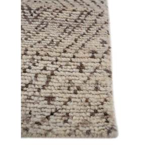 Alfombras de Lana Color Marfil Thyme, Anudadas a Mano, Diseño Geométrico Abstracto para el Hogar, Sala de Estar, Entrada, Pasillo, Diseño de Rompecabezas Rectangular para Adolescentes - Product Image 4