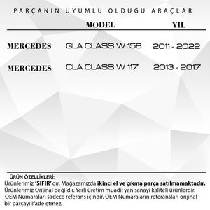 ชุดซ่อมซันรูฟหลังคาแบบพาโนรามาสำหรับ W156 Mercedes W117 - Product Image 2