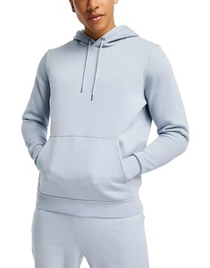 Dernière conception 100% polyester hiver hommes survêtement ensemble décontracté à manches longues couleur noire plaine survêtement à vendre - Product Image 1