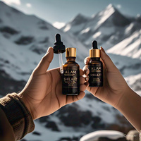 ALAM SHILAJIT Certifié HACCP 100% Pur Naturel Shilajit de l'Himalaya Liquide Oral Séché au Soleil Complément Herbal avec Compte-gouttes 20ml Énergie