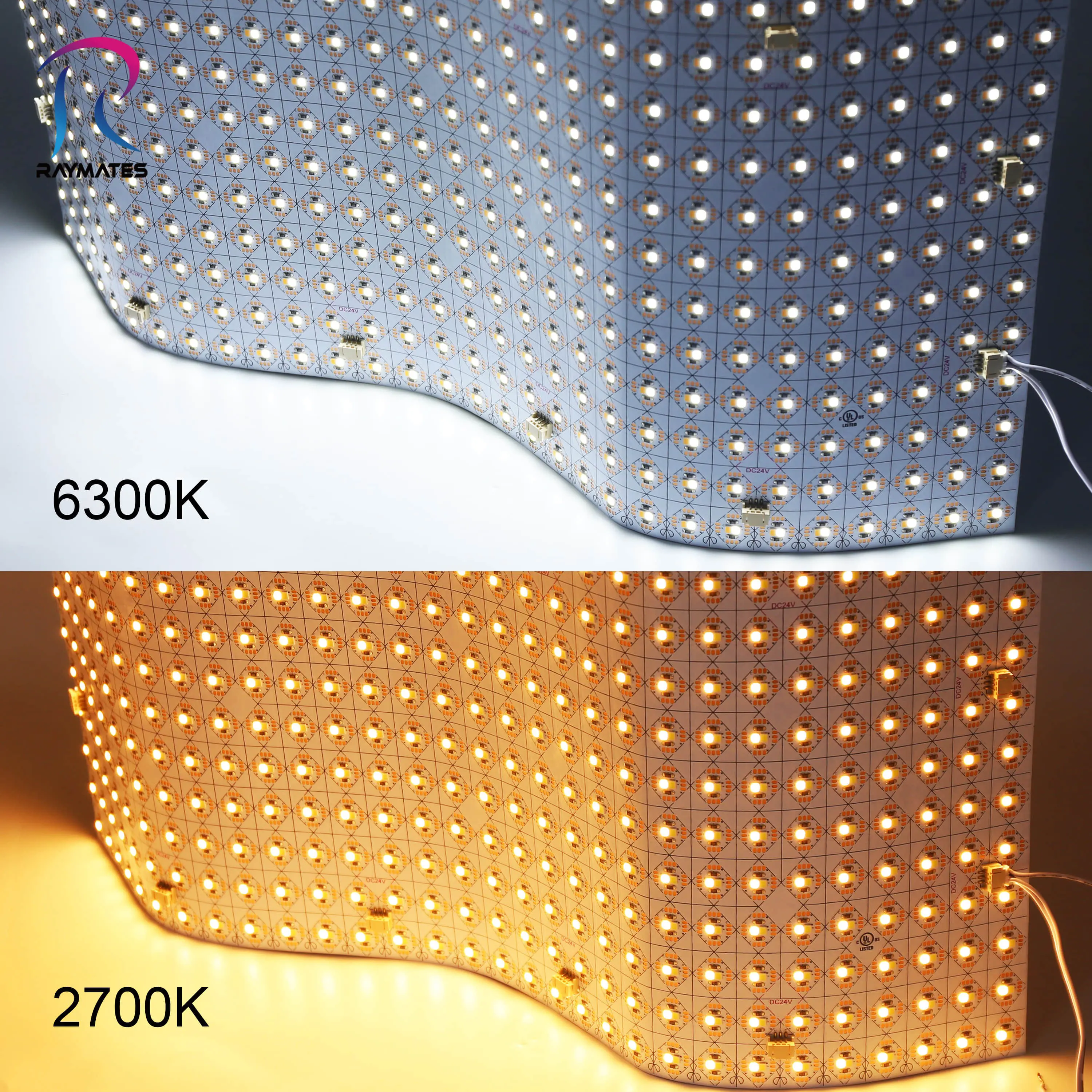 CCTカット可能なLedシートLedライトの柔軟なハイパワーシート適切な広告とカウンタートップ