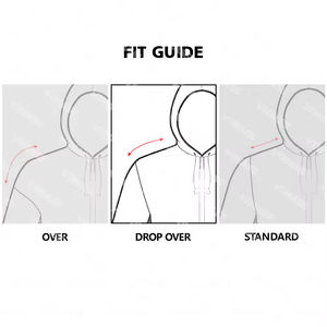 Conjunto Deportivo de Invierno Extra Grande para Hombre, Logotipo Personalizado de Alta Calidad, Sudadera con Capucha de Felpa Gruesa 100% Algodón y Pantalones Anchos - Product Image 4