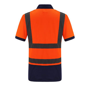 Camisetas Polo de Alta Visibilidad de Nuevo Diseño para Adultos, Cuello Camisero, Manga Corta, Ropa de Trabajo, Camisetas Polo de Seguridad Vial en Venta con Logotipo - Product Image 3