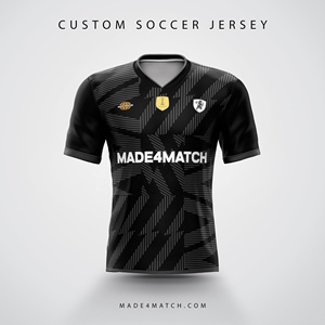 Camiseta de fútbol personalizada 100%, tela de poliéster, impresión por sublimación, camiseta de fútbol transpirable de secado rápido, camiseta de equipo de fútbol - Product Image 2