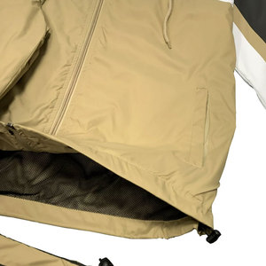2024 nueva venta al por mayor impermeable cremallera completa chaqueta y pantalón hombres rompevientos diseño personalizado rompevientos conjuntos de 2 piezas para niños - Product Image 4