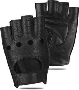 Guantes de fitness de cuero de alta calidad para deportes Diseño transpirable para levantamiento de pesas Culturismo Ciclismo Uso en el gimnasio - Product Image 3