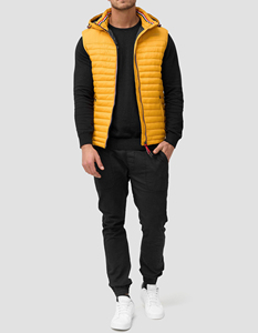 Veste d'hiver matelassée de haute qualité sur mesure, design haut de gamme, fermeture éclair, pour homme, taille plus, épaisse, veste gonflée - Product Image 1
