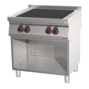 Table de cuisson à 4 plaques de 80 cm avec compartiments - Product Image 1