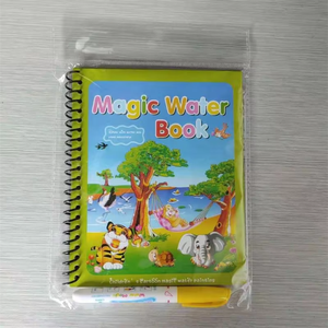 Enfants <span class=keywords><strong>peinture</strong></span> coloré magique eau <span class=keywords><strong>dessin</strong></span> livre stylo coloriage numéros <span class=keywords><strong>dessin</strong></span> portable livre magique carnet de croquis - Product Image 4
