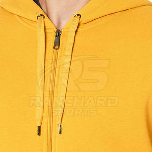 เสื้อฮู้ดซิปผู้ชายทรงสลิมฟิต เสื้อฮู้ดซิปผู้ชายทรงปกติ เสื้อฮู้ดซิปผู้ชายทรงหลวมแบบสั่งทำ - Product Image 4