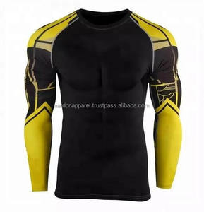 Nardon Apparel OEM Diseño Compresión Mma Rash Guard, OEM Mma Rashguard, personalizado Sublimado Impreso Mens Rash Guard - Product Image 5