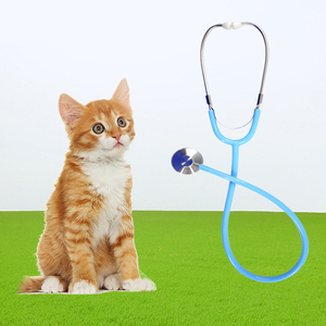 Venta al por mayor multicolor veterinario estetoscopio Médico Veterinario equipo de diagnóstico instrumento - Product Image 2