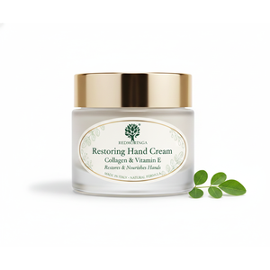 Crème pour les mains hydratante en profondeur RedMoringa 75 ml, formule naturelle, absorption rapide, végane, nourrissante, parfum naturel, pour tous types de peau - Product Image 1