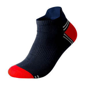 Bas quantité minimale de commande respirant et confortable chaussettes courtes nouveaux hommes classiques à la mode plaine tenue décontracté Polyester athlétique chaussettes courtes - Product Image 2