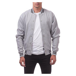 Men's Custom Logo College Baseball Varsity Jacket Black Leather Sleeves Embroidery Stripes Rivets Diamonds for Couples Letterman - Product Image 1