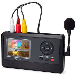 วิดีโอ2ดิจิทัล ®   ตัวแปลงสัญญาณ - รุ่นดีลักซ์ บันทึกวิดีโอจากเครื่องวีซีอาร์, เทปวีเอชเอส, ไฮ8, กล้องวิดีโอ, ดีวีดี และระบบเกม - ไม่มี - Product Image 2