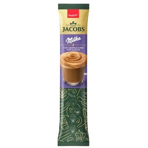 Jacobs Moments Milka Choco Vanille Cappuccino Café instantáneo 2x500g Mezcla cremosa con sabor a chocolate y vainilla - Product Image 6