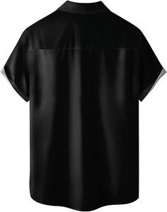 Vêtements décontractés chemise à sublimation anti-rides grande taille chemises pour hommes 100% coton chemise à sublimation à tarif bon marché avec fabrication sur mesure - Product Image 2