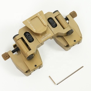 LWXC Metal CNC táctico NVG montaje de casco de visión nocturna de tamaño extendido + montaje binocular + conjunto de montaje <span class=keywords><strong>MYG</strong></span> - Product Image 6