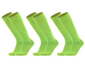 Chaussettes de sport de football pour hommes en gros - Antidérapantes, respirantes, avec semelle en tissu éponge, en polyester/coton, logo personnalisé, service OEM - Product Image 1