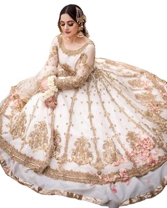 Nuevo diseñador de ropa de fiesta estilo pakistaní Salwar Kameez mujeres diseño tradicional vestido Maxi césped Shalwar Kameez venta al por mayor OEM ODM - Product Image 1