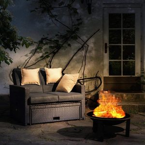 ปลอกไฟสำหรับเผาไม้นอกสนามหลังบ้านลานบ้านรอบลานสวน - Product Image 3