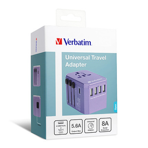 Verbatim 5 Port 5.6A International <b>Travel</b> <b>Adaptor</b> - Product Image 3