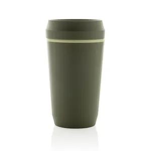 Gobelets en acier inoxydable durables 360 Topl avec bouchon en plastique, gadgets écologiques - Product Image 6