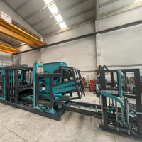 Machine de fabrication de blocs de béton hydraulique entièrement automatique BS-20 - Machine à blocs de pavé creux emboîtables avec contrôle PLC