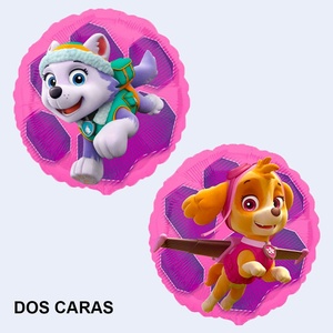 Palloncini in Foil Paw Patrol Skye e Everest, 43 Cm, Confezione da 2 Pezzi, Decorazioni per Feste - Product Image 1