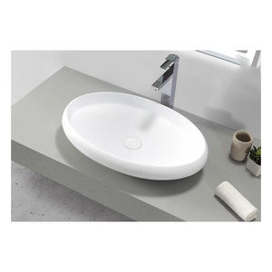 Sistema de fregadero de baño de latón negro mate Grifo de ducha de caño de cascada moderno Mezclador Acrílico grande Independiente para escurridor de hoteles - Product Image 2