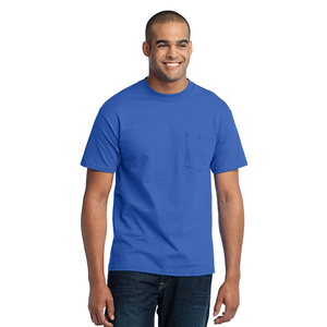 T-shirt ras du cou à manches courtes pour hommes gris chiné 52 coton 48% polyester t-shirts sérigraphie logo personnalisé t-shirts - Product Image 6