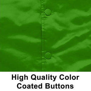 Blousons bombardiers universitaires en satin vert vintage pour hommes vestes de baseball élégantes avec doublure matelassée pour une chaleur ultime - Product Image 5