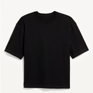 Camiseta de cuello redondo unisex sólida de manga corta | Hecho de 180 GSM algodón peinado comodidad Super suave camisetas para hombres - Product Image 6