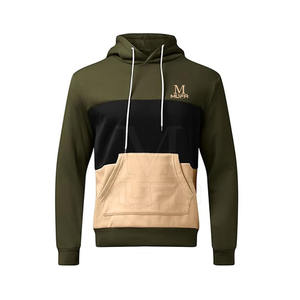 2024 haute qualité coton hommes survêtement surdimensionné manches longues hiver vêtements de sport polaire avec Logo XL taille ensemble - Product Image 3