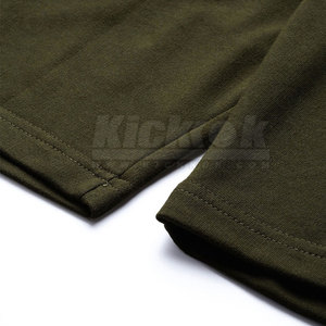 บริการ OEM ขายส่ง กางเกงวิ่งผู้ชายออกแบบเอง ผ้าแคนวาสคอตตอน 100% สวมใส่สบาย เอวกลาง ระบายอากาศได้ดี เป็นมิตรกับสิ่งแวดล้อม สำหรับผู้ใหญ่ - Product Image 6