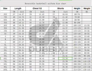 Maillot de basket-ball réversible pour homme 100% polyester personnalisable Ensemble d'uniformes d'entraînement respirant personnalisé pour l'été XS personnalisé - Product Image 5