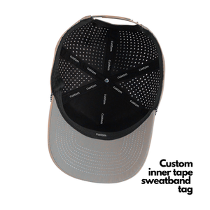 Casquette de golf haut de gamme résistante à l'eau avec cordon, micro-perforée, avec porte-tee latéral, logo personnalisé, performance, snapback, Vietnam - Product Image 3