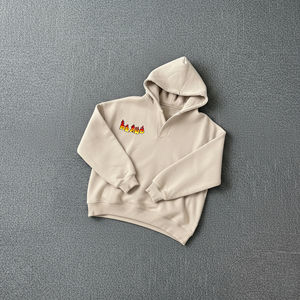 Sweat-shirt à capuche personnalisé avec motif amusant pour femmes, coupe ample, en molleton vintage, chaud et confortable, pour l'automne et l'hiver, prix d'usine - Product Image 6