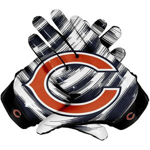 Guantes de receptor de fútbol americano de diseño personalizado profesional de alta calidad protección completa de La Palma GUANTES DE FÚTBOL ligeros - Product Image 1