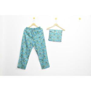 New Arrival Premium Wholesale Price Women's Cotton Hand Block Pajama Set- Boho Loungewear ,Comfy Nightwear For Women - Product Image 3