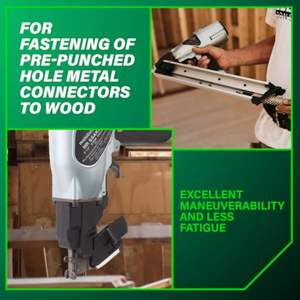 เครื่องยิงตะปูลมแบบสายรัดน้ำหนักเบา 6.4 ปอนด์ พร้อมหัวต่อโลหะ 36 หัว สำหรับยึดติดอย่างแม่นยำ ชนิดเครื่องยิงตะปูแบบม้วน - Product Image 5