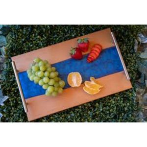Plateau de service en résine au design fait main de qualité supérieure d'une seule pièce avec qualité et matériau extra premium à très faible coût - Product Image 3