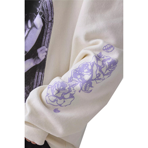 Nouveau design, pull d'hiver tendance, sweat-shirt à col rond, tricoté, imprimé, manches longues, streetwear, 100% coton, logo sur le devant - Product Image 2