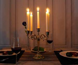 Bougeoir de table en laiton vintage luxueux, fait à la main, finition antique, personnalisable, décoration de Noël pour la maison - Product Image 5