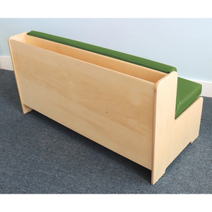 Lineage Corporation 12 ''Sofá de silla de Club para niños de madera sin terminar/suave seccional para hoteles - Product Image 3