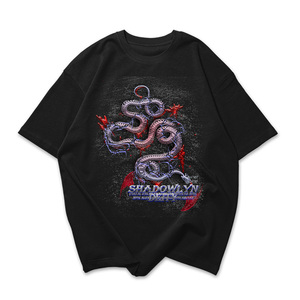 Camisetas de punto de algodón puro para hombres Camiseta de manga corta OEM Tela suave Ajuste personalizado Proveedor de ropa informal cómoda - Product Image 2