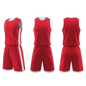 Uniforme de Baloncesto Personalizado Reversible Unisex de Malla Transpirable de Secado Rápido con Estampado de Talla Grande - Product Image 6