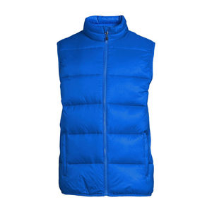 2026 New Arrival Custom Logo Printed Reversible Breathable OEM Service Casual Winter Men's Puffer Vest Sleeveless Polyester - Product Image 4